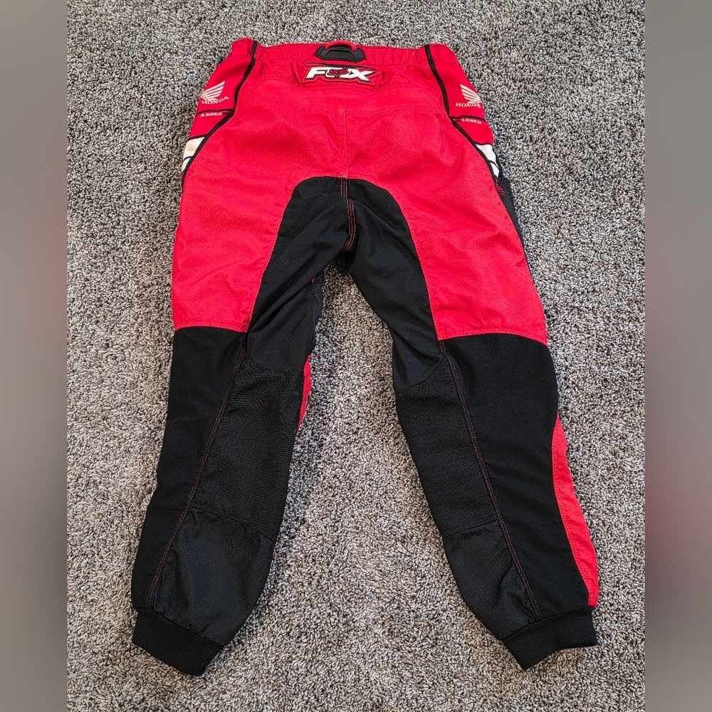 FOX RACING HONDA 180 Motocross Pants- YOUTH 12/14 28 - Picture 2 of 8